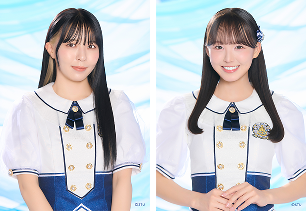 谷口茉妃菜さん(徳島県出身)と福田朱里さん(香川県出身)